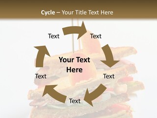 Snack Fresh Tomato PowerPoint Template