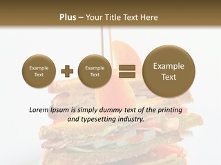 Snack Fresh Tomato PowerPoint Template