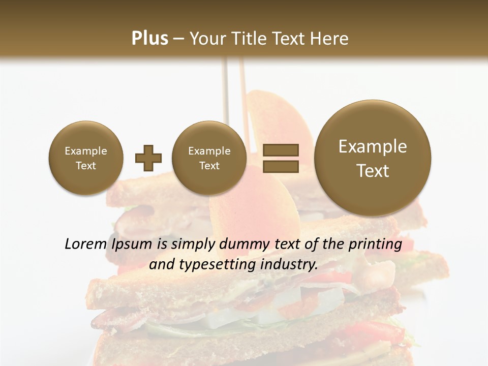 Snack Fresh Tomato PowerPoint Template