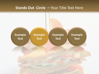 Snack Fresh Tomato PowerPoint Template