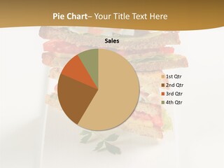 Brunch Slices Vegetable PowerPoint Template