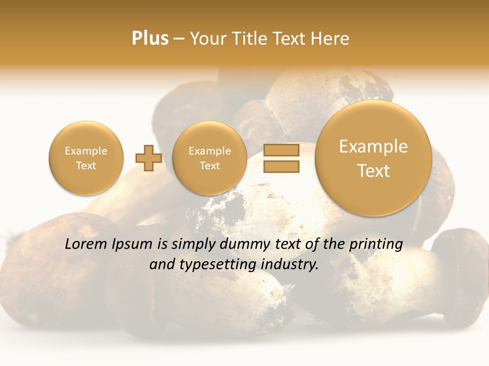 Cep Soup Cheese PowerPoint Template