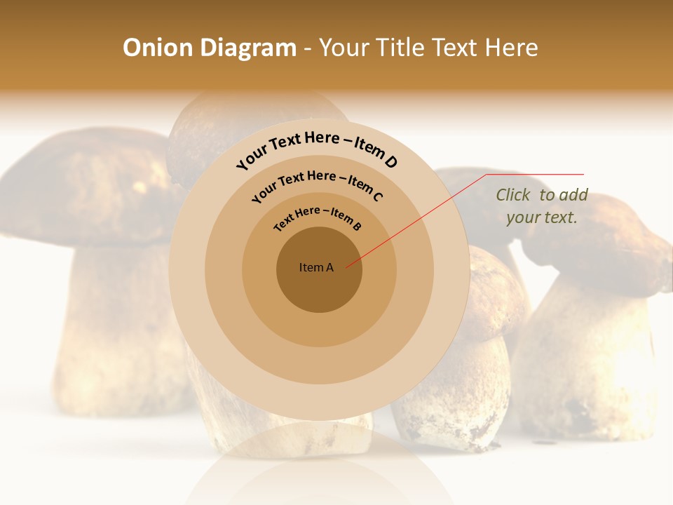 Fungus Porcino Cultivation PowerPoint Template