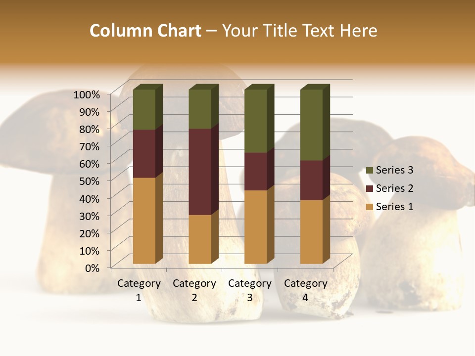 Fungus Porcino Cultivation PowerPoint Template