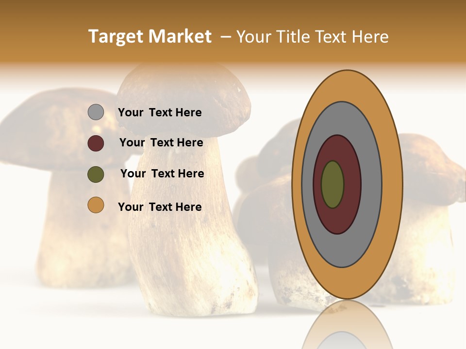 Fungus Porcino Cultivation PowerPoint Template