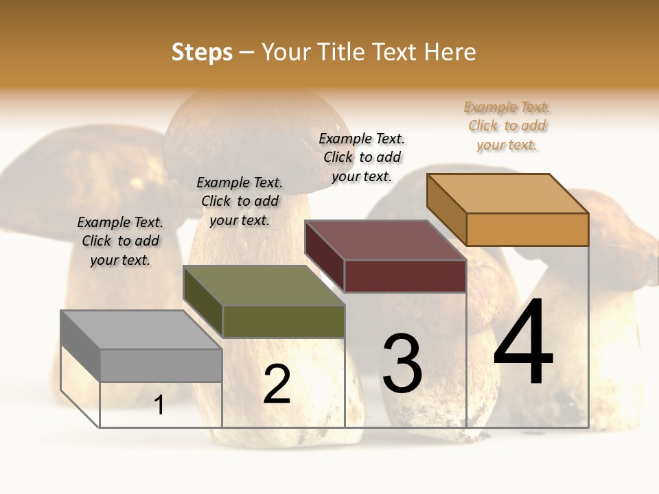 Fungus Porcino Cultivation PowerPoint Template