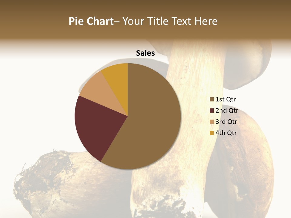 Food Mushroom Sauce PowerPoint Template