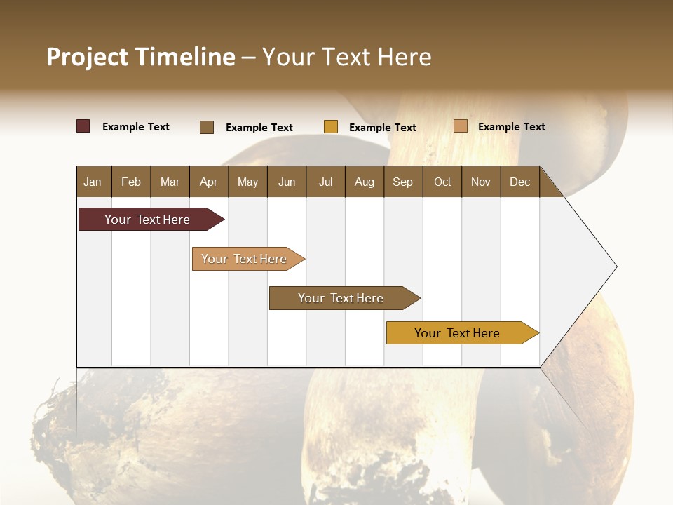 Food Mushroom Sauce PowerPoint Template
