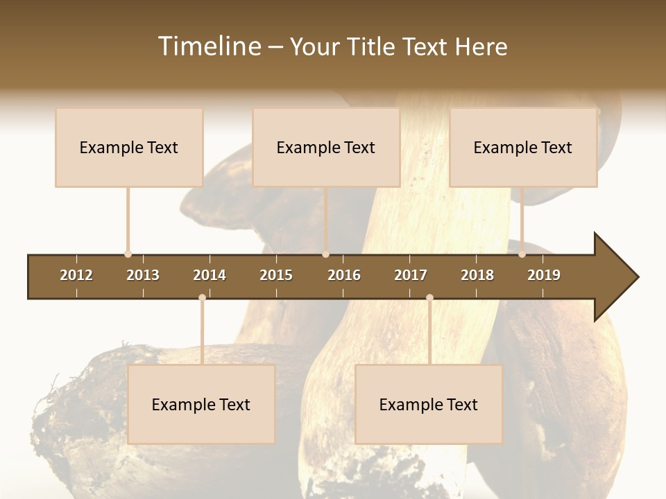 Food Mushroom Sauce PowerPoint Template
