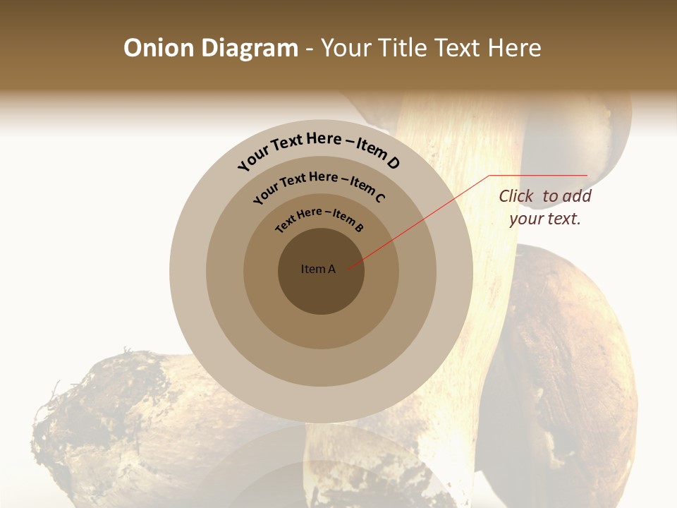 Food Mushroom Sauce PowerPoint Template