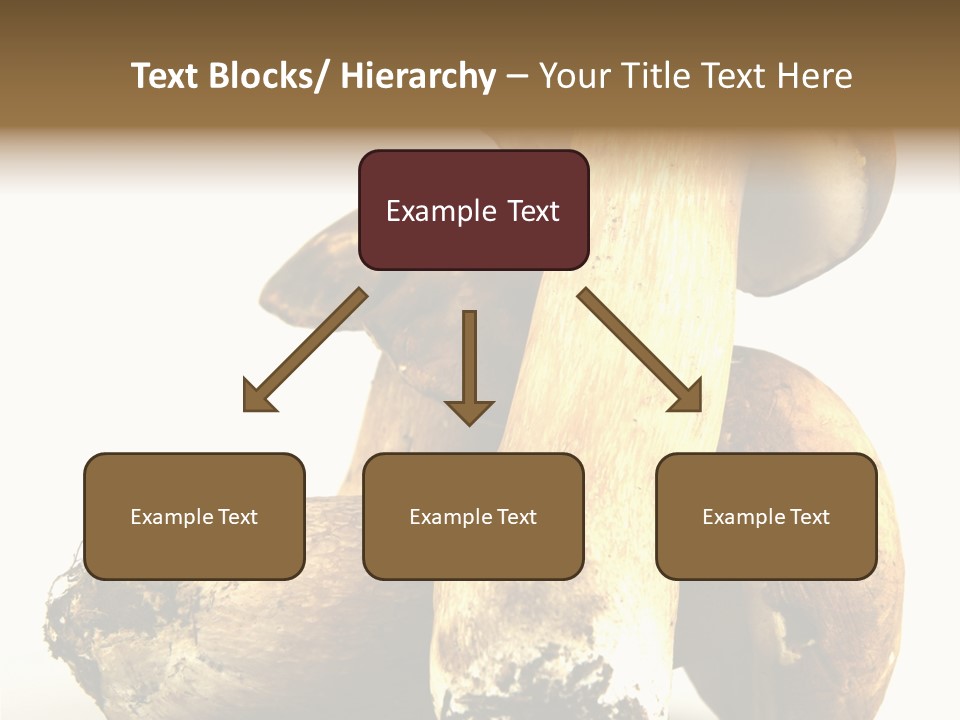 Food Mushroom Sauce PowerPoint Template