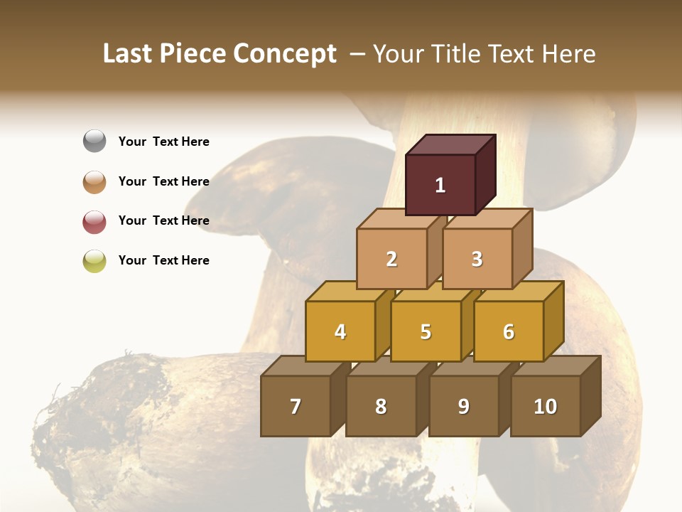 Food Mushroom Sauce PowerPoint Template