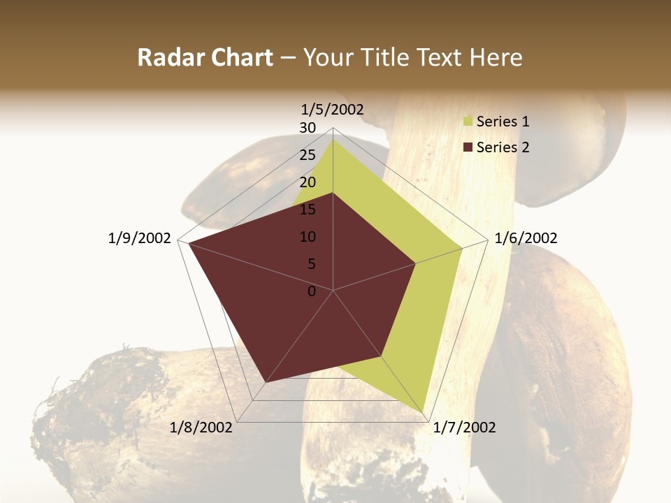 Food Mushroom Sauce PowerPoint Template