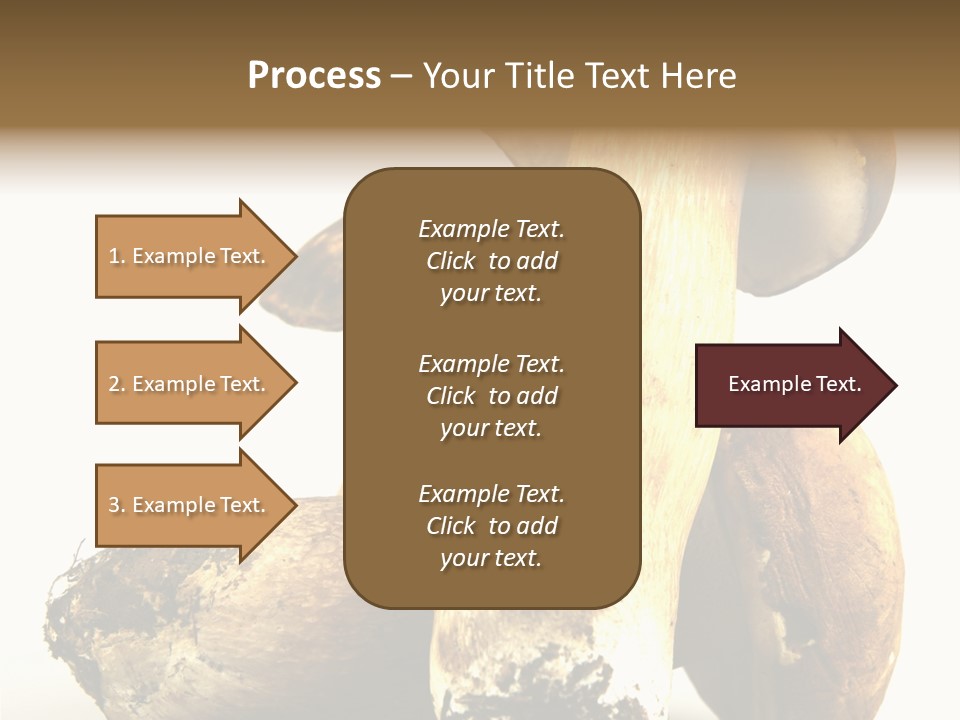 Food Mushroom Sauce PowerPoint Template
