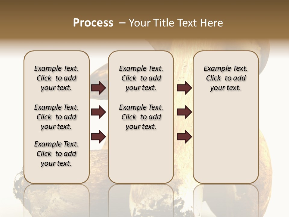 Food Mushroom Sauce PowerPoint Template