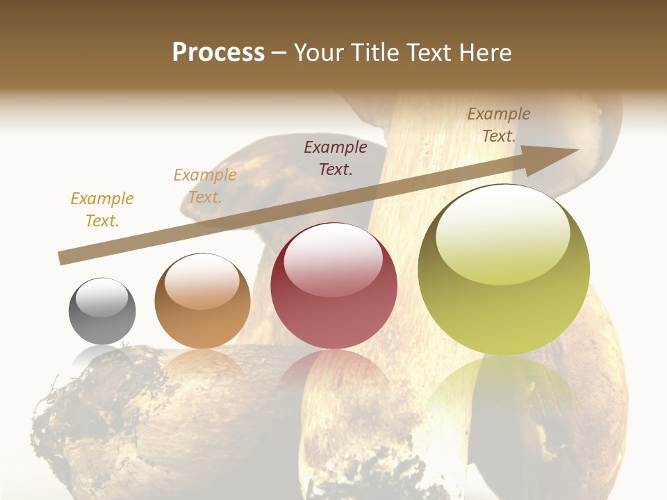 Food Mushroom Sauce PowerPoint Template