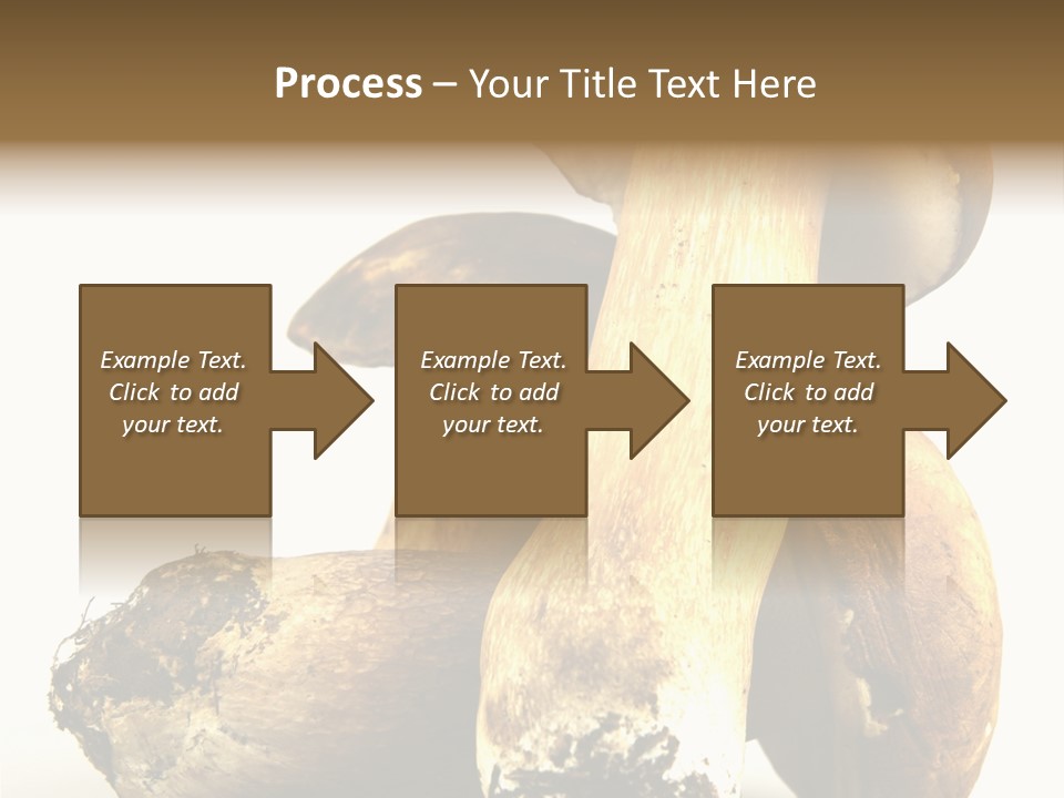 Food Mushroom Sauce PowerPoint Template