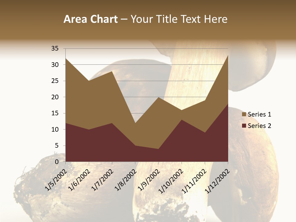 Food Mushroom Sauce PowerPoint Template