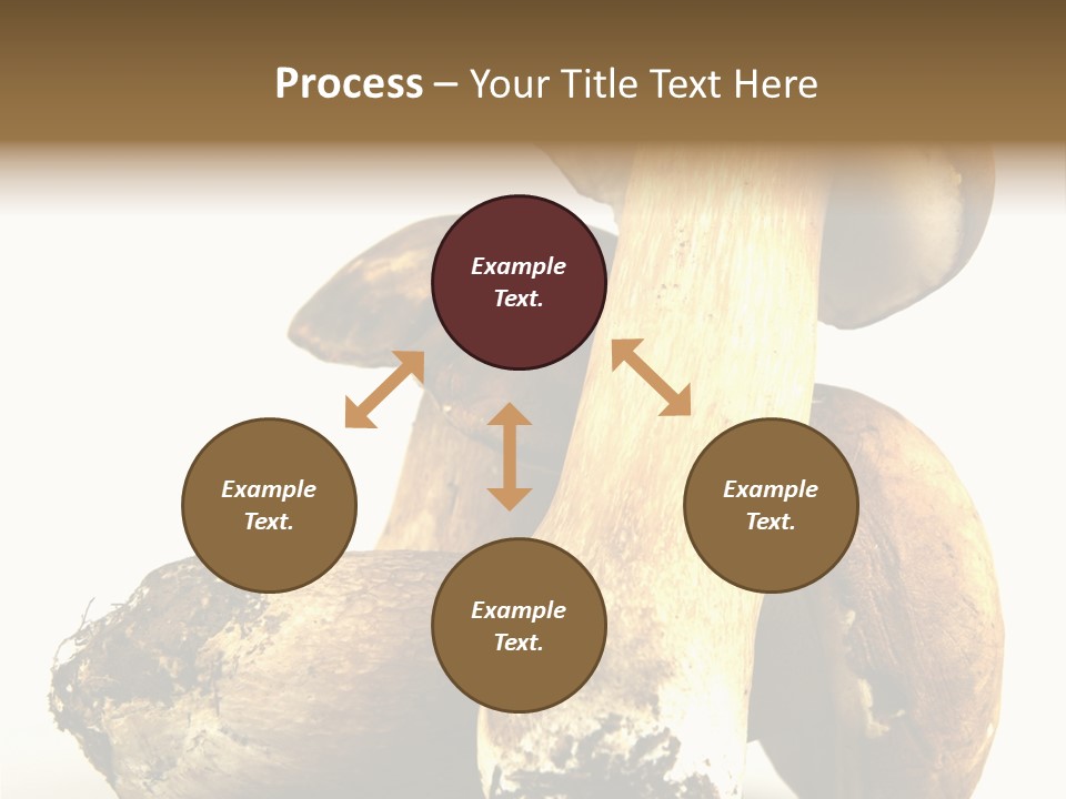 Food Mushroom Sauce PowerPoint Template