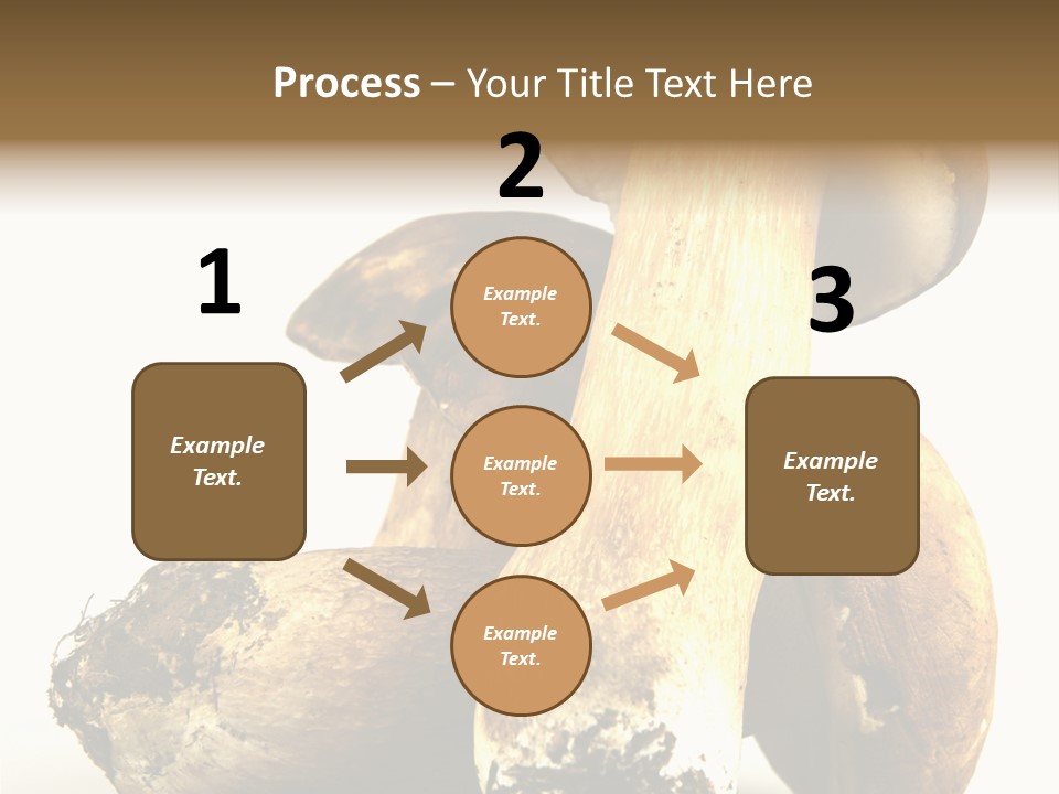 Food Mushroom Sauce PowerPoint Template