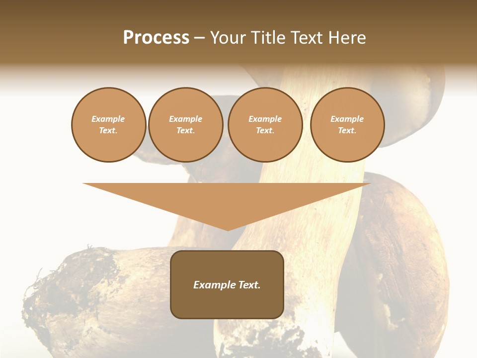 Food Mushroom Sauce PowerPoint Template