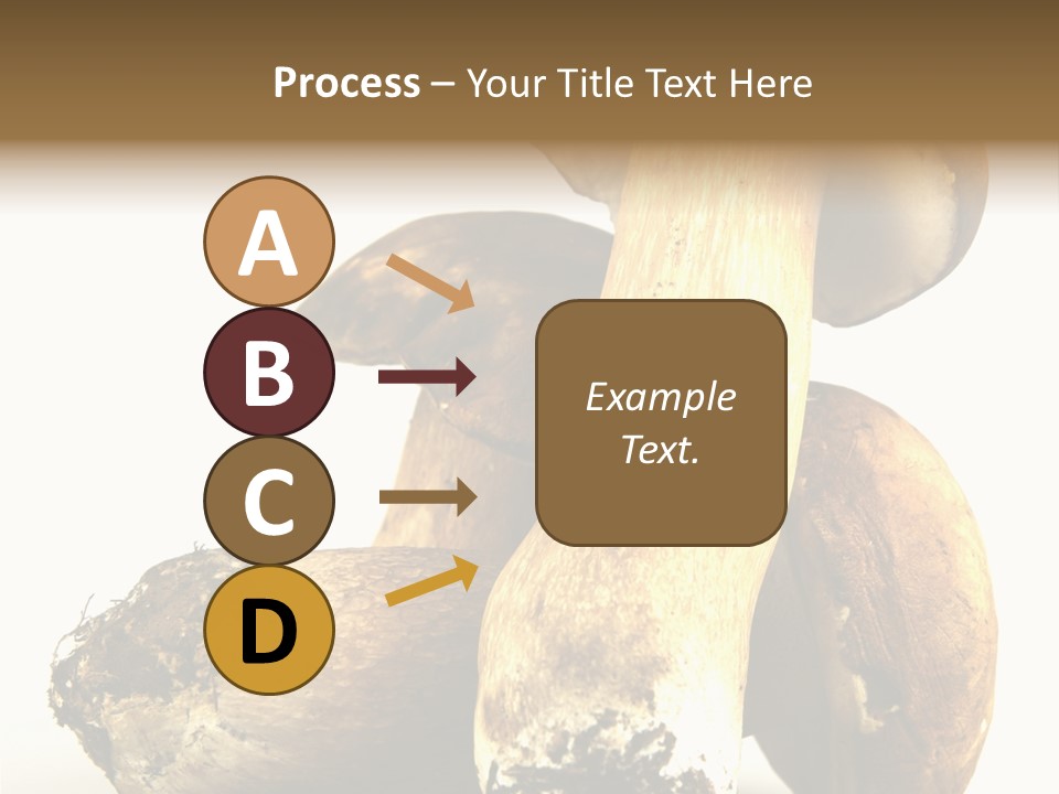 Food Mushroom Sauce PowerPoint Template