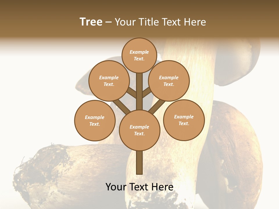 Food Mushroom Sauce PowerPoint Template