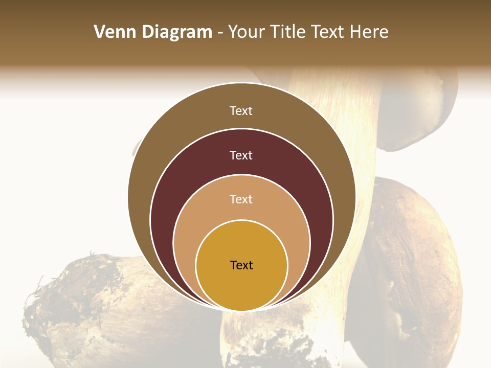 Food Mushroom Sauce PowerPoint Template