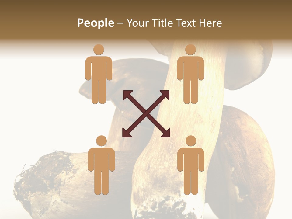 Food Mushroom Sauce PowerPoint Template