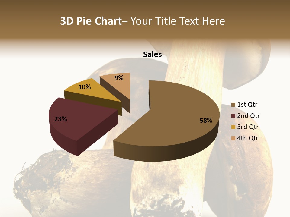 Food Mushroom Sauce PowerPoint Template