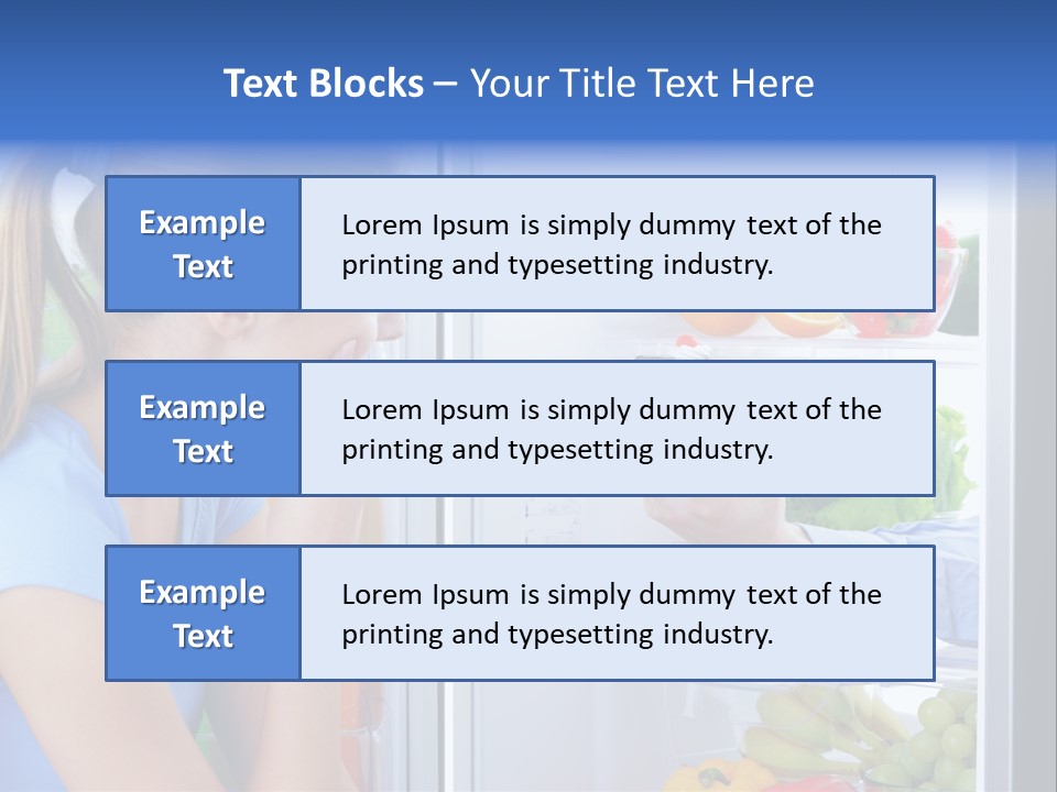 Choice Doubt Vegetarian Diet PowerPoint Template