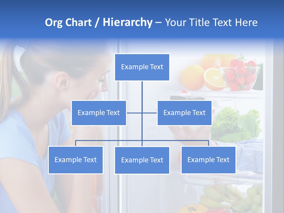 Choice Doubt Vegetarian Diet PowerPoint Template
