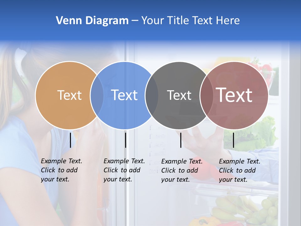 Choice Doubt Vegetarian Diet PowerPoint Template