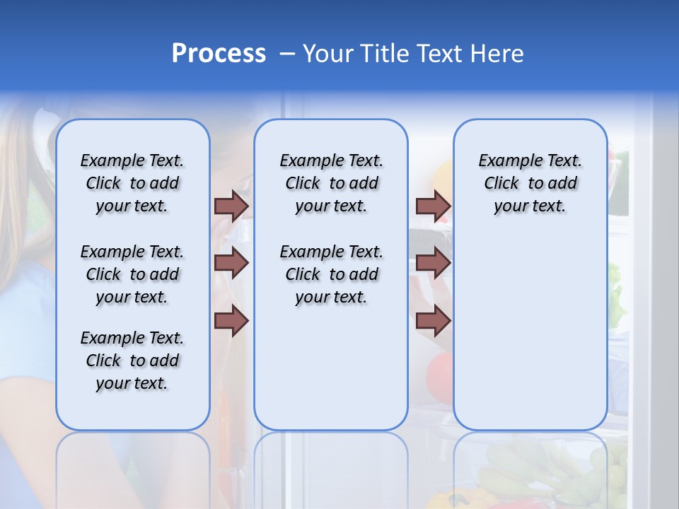 Choice Doubt Vegetarian Diet PowerPoint Template