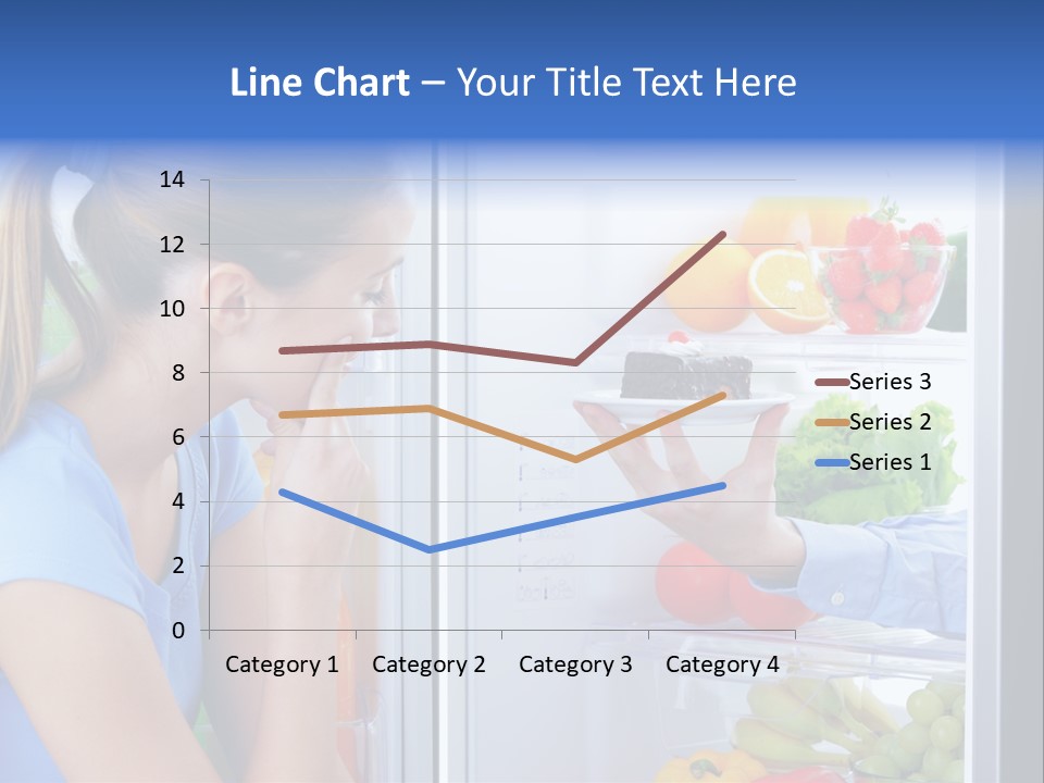 Choice Doubt Vegetarian Diet PowerPoint Template
