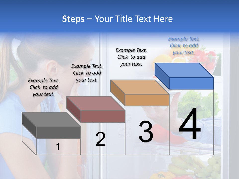 Choice Doubt Vegetarian Diet PowerPoint Template