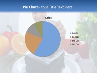 Decision Healthy Food Temptation PowerPoint Template