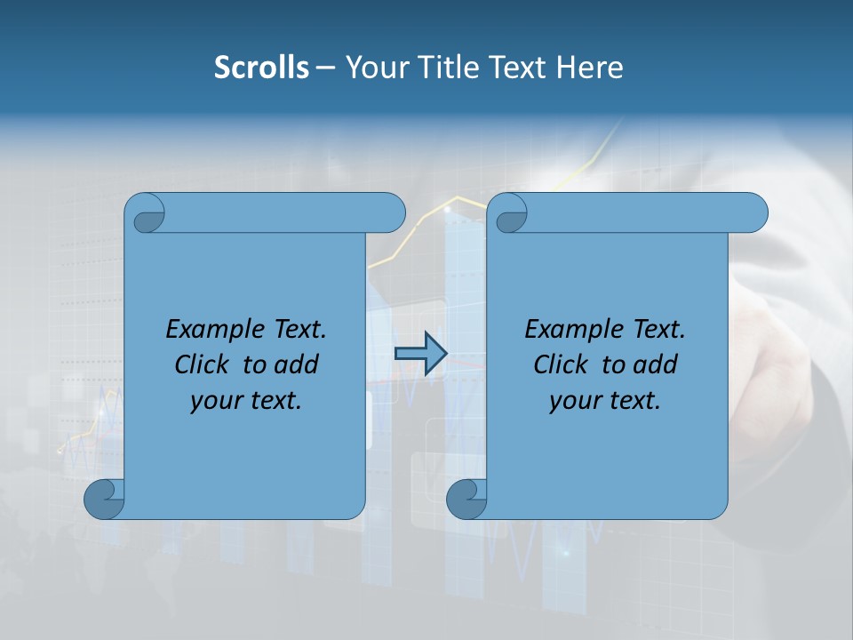 Income Future Arrow PowerPoint Template
