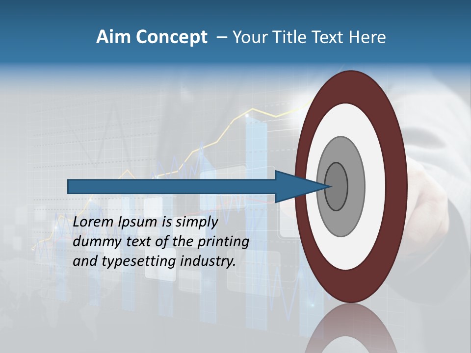 Income Future Arrow PowerPoint Template