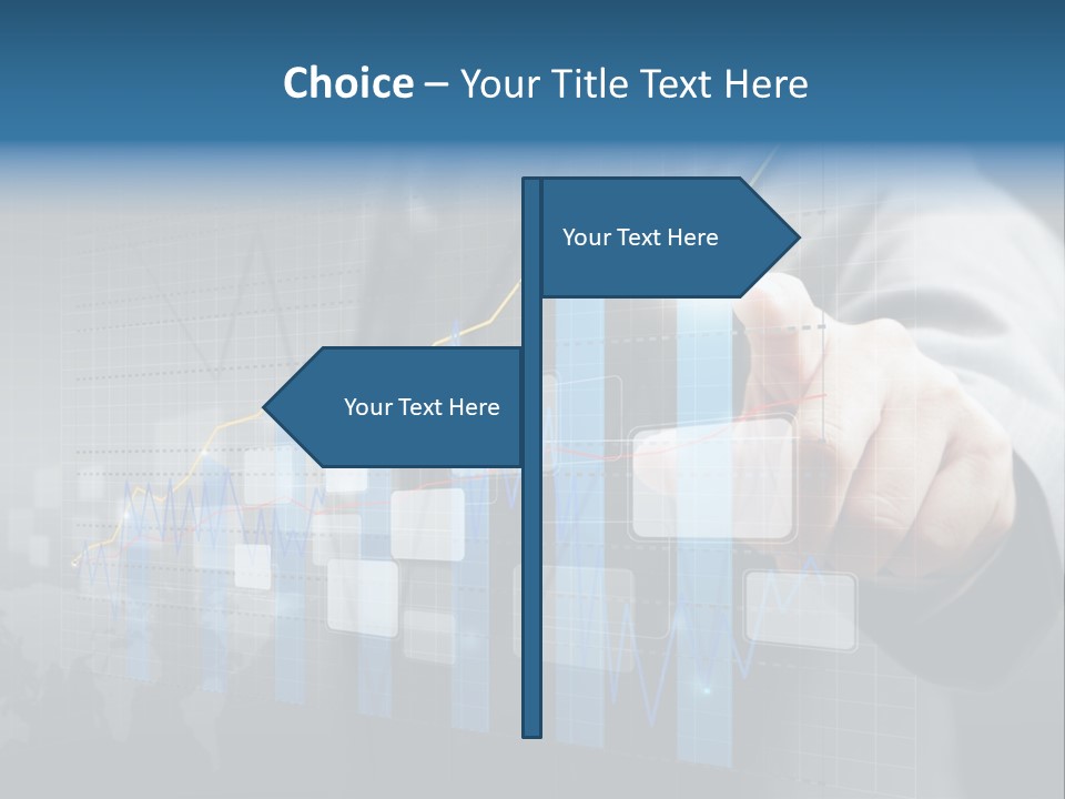 Income Future Arrow PowerPoint Template