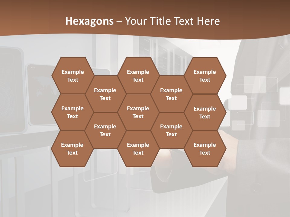 Fix Financial Man PowerPoint Template