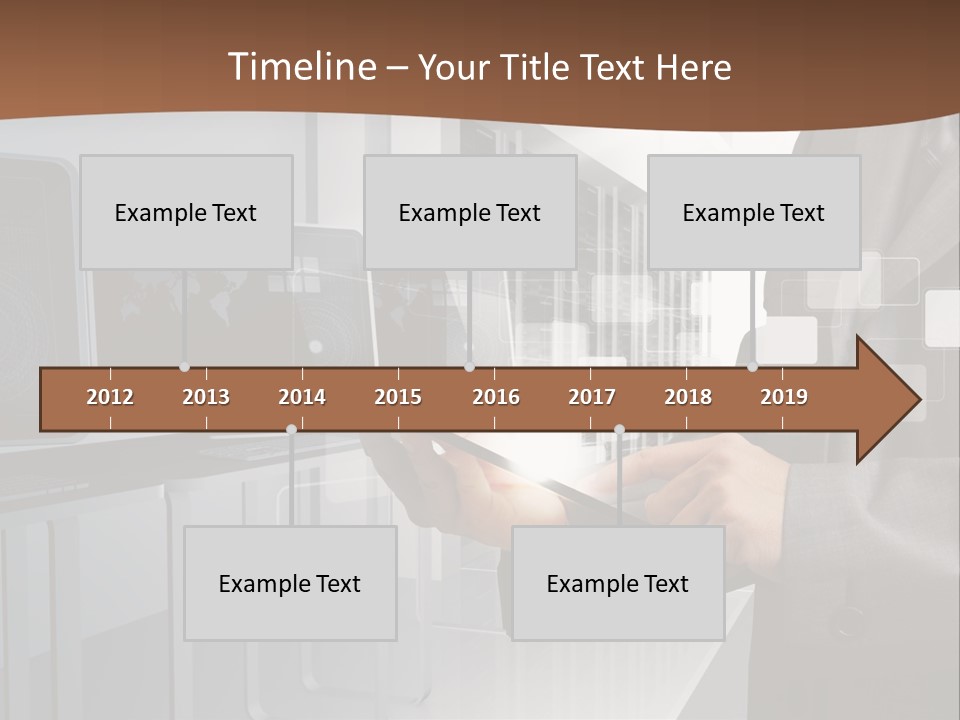 Fix Financial Man PowerPoint Template