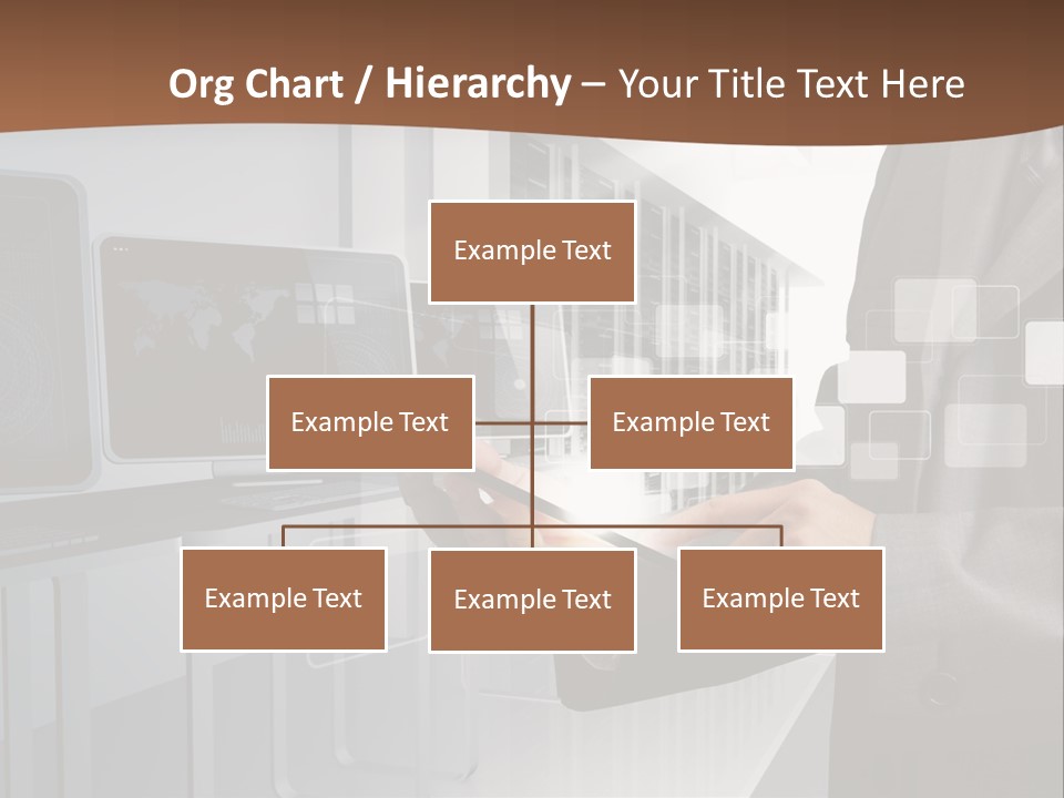 Fix Financial Man PowerPoint Template
