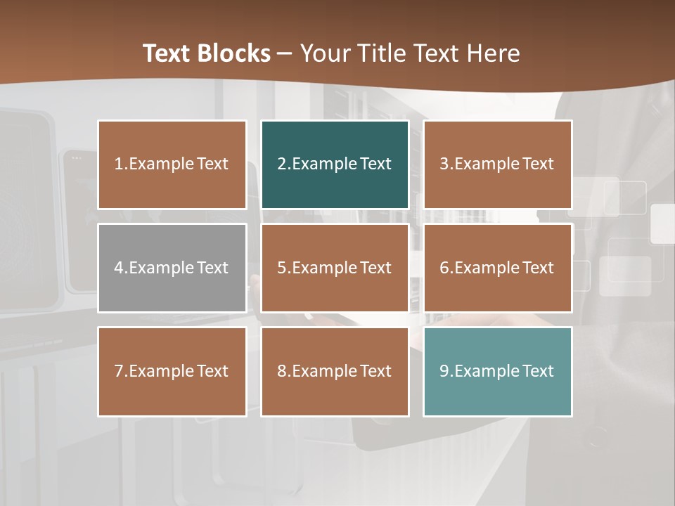 Fix Financial Man PowerPoint Template