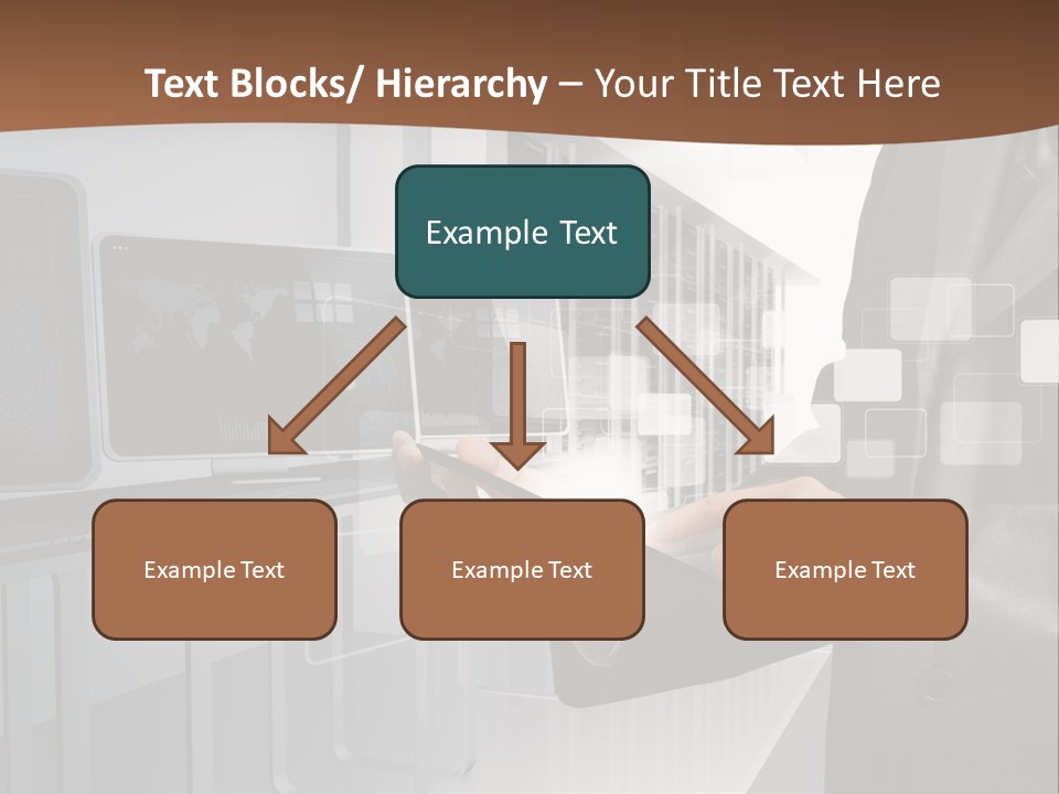 Fix Financial Man PowerPoint Template