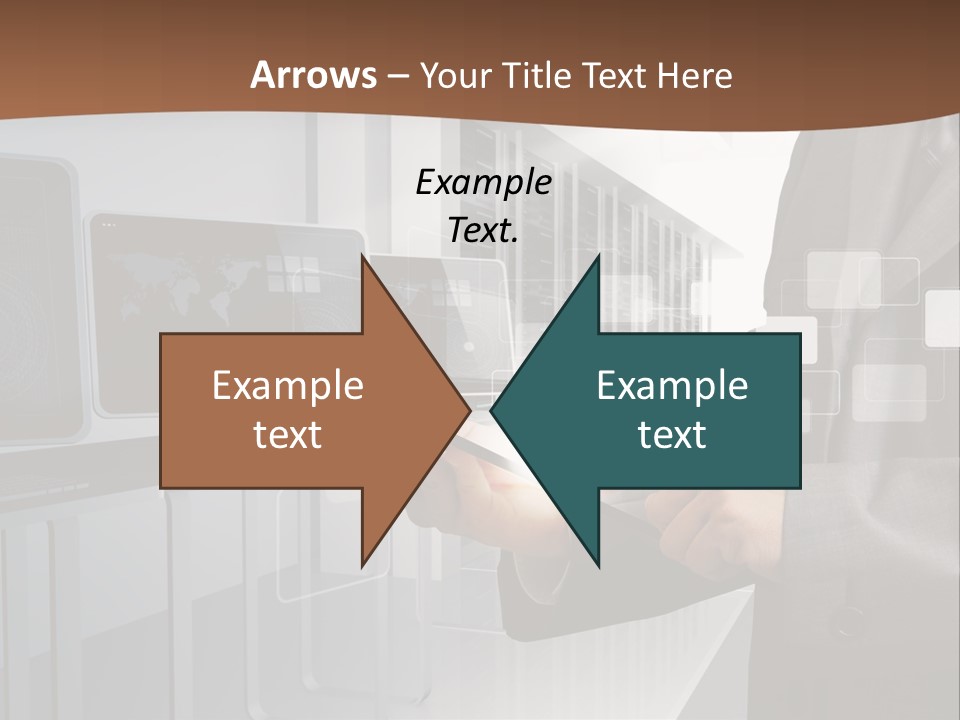 Fix Financial Man PowerPoint Template