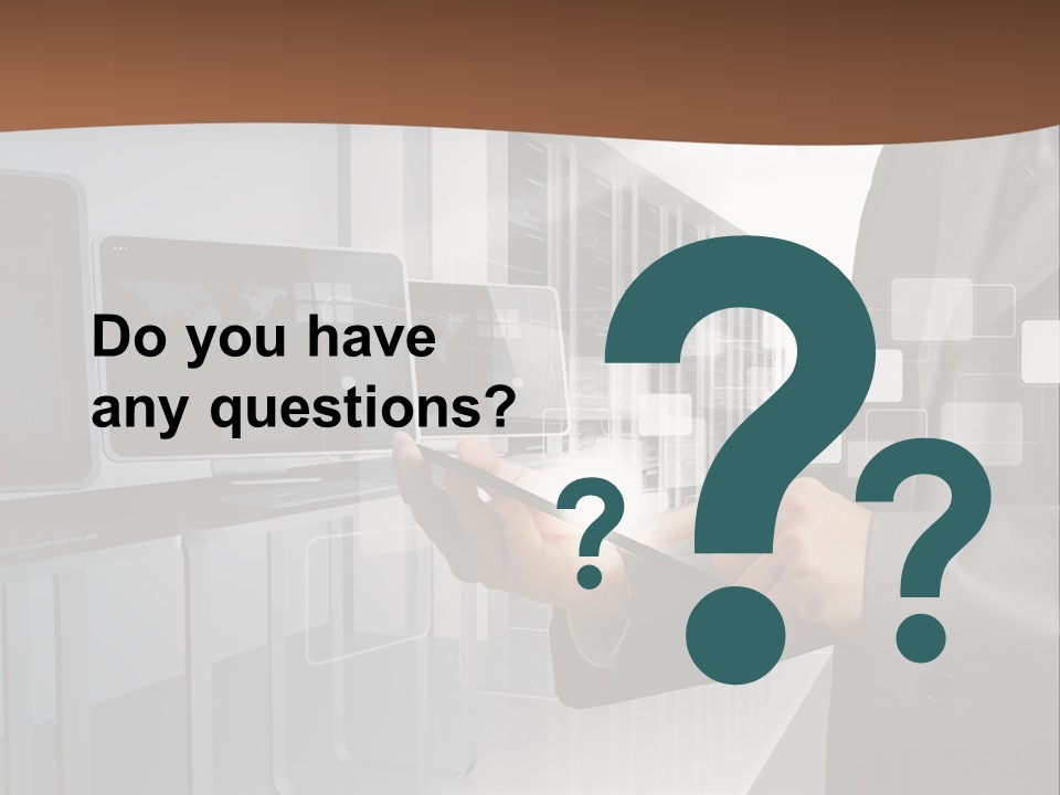 Fix Financial Man PowerPoint Template