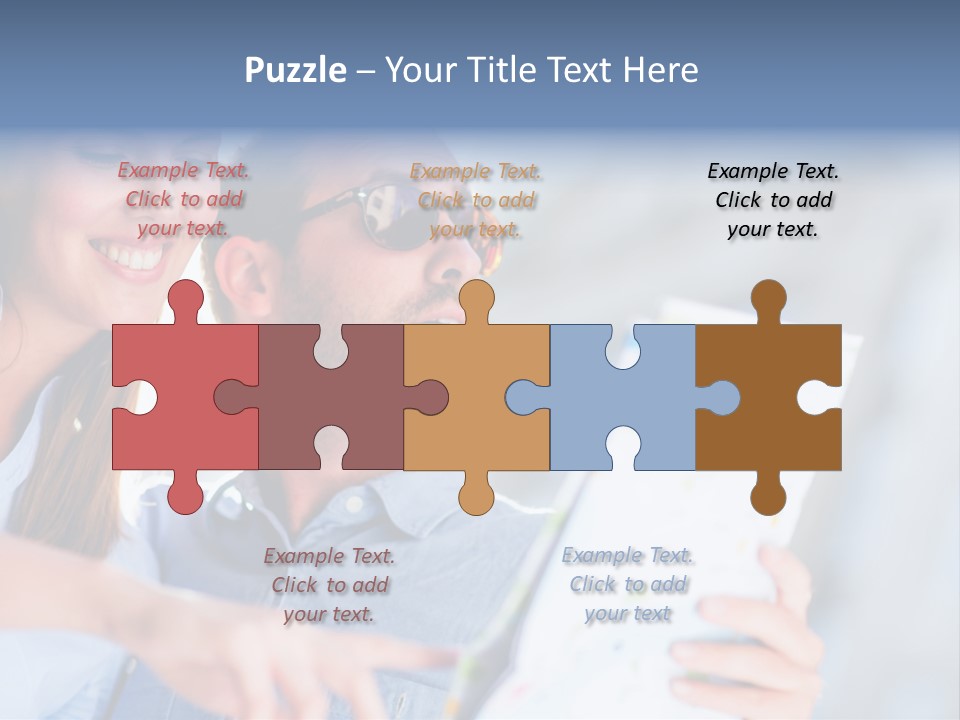 Man People Smiling PowerPoint Template