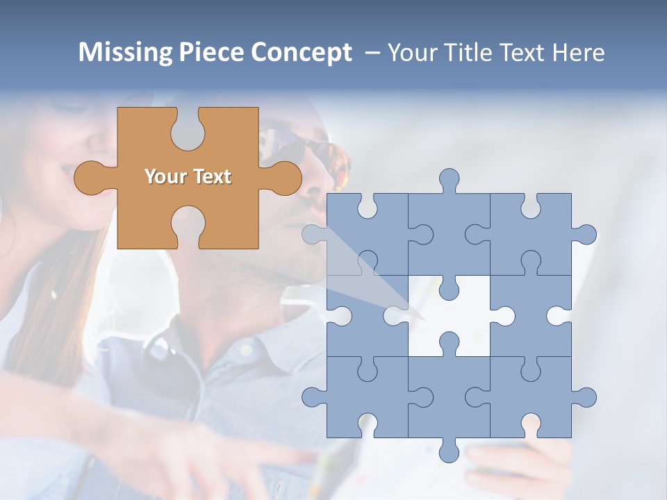 Man People Smiling PowerPoint Template