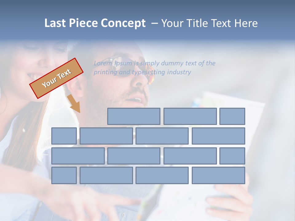 Man People Smiling PowerPoint Template